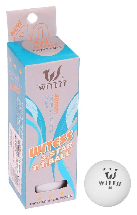 

Мяч для настольного тенниса Witess 3 звезды