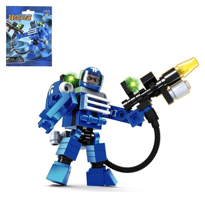 Конструктор Космополицейский 67 деталей  Ausini