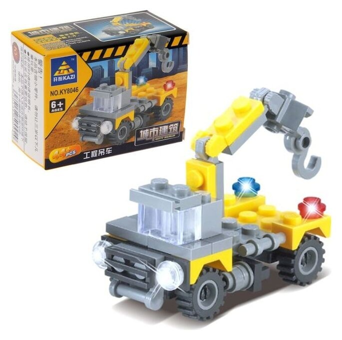 Конструктор Мини-кран 44 детали Kazi