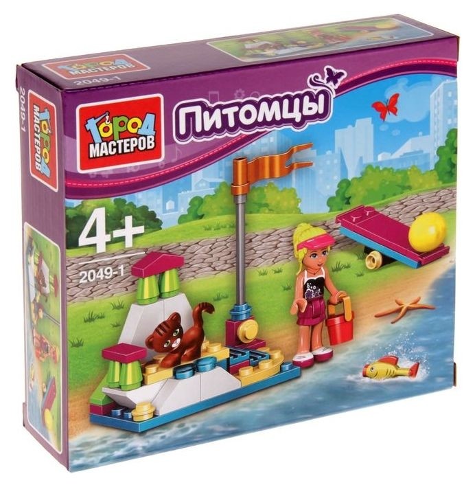

Конструктор Питомцы 56 деталей