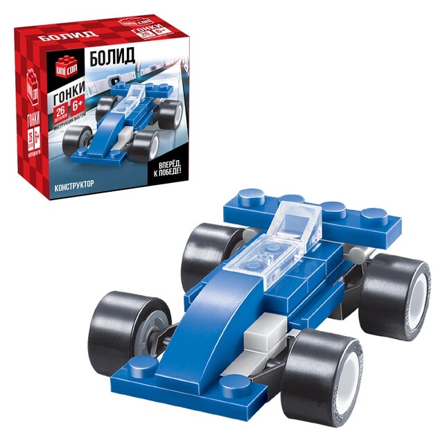 Конструктор Болид 26 деталей  Unicon