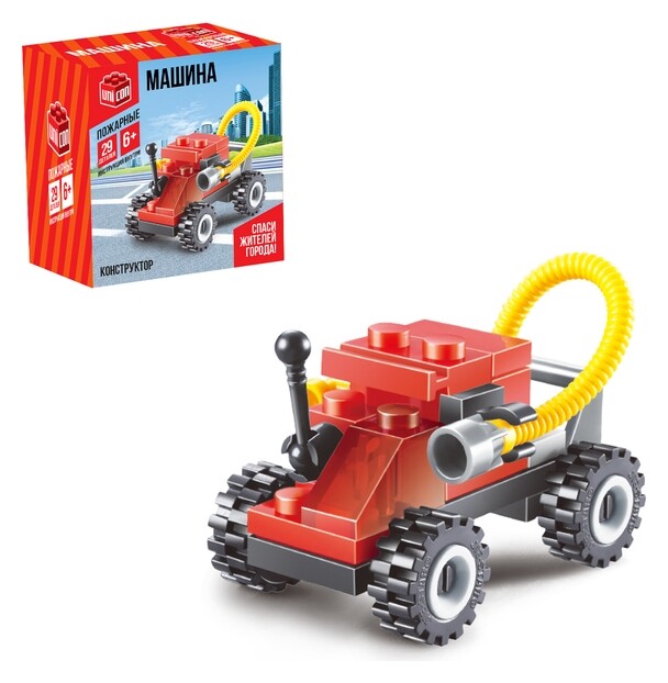 Конструктор Машина 29 деталей  Unicon