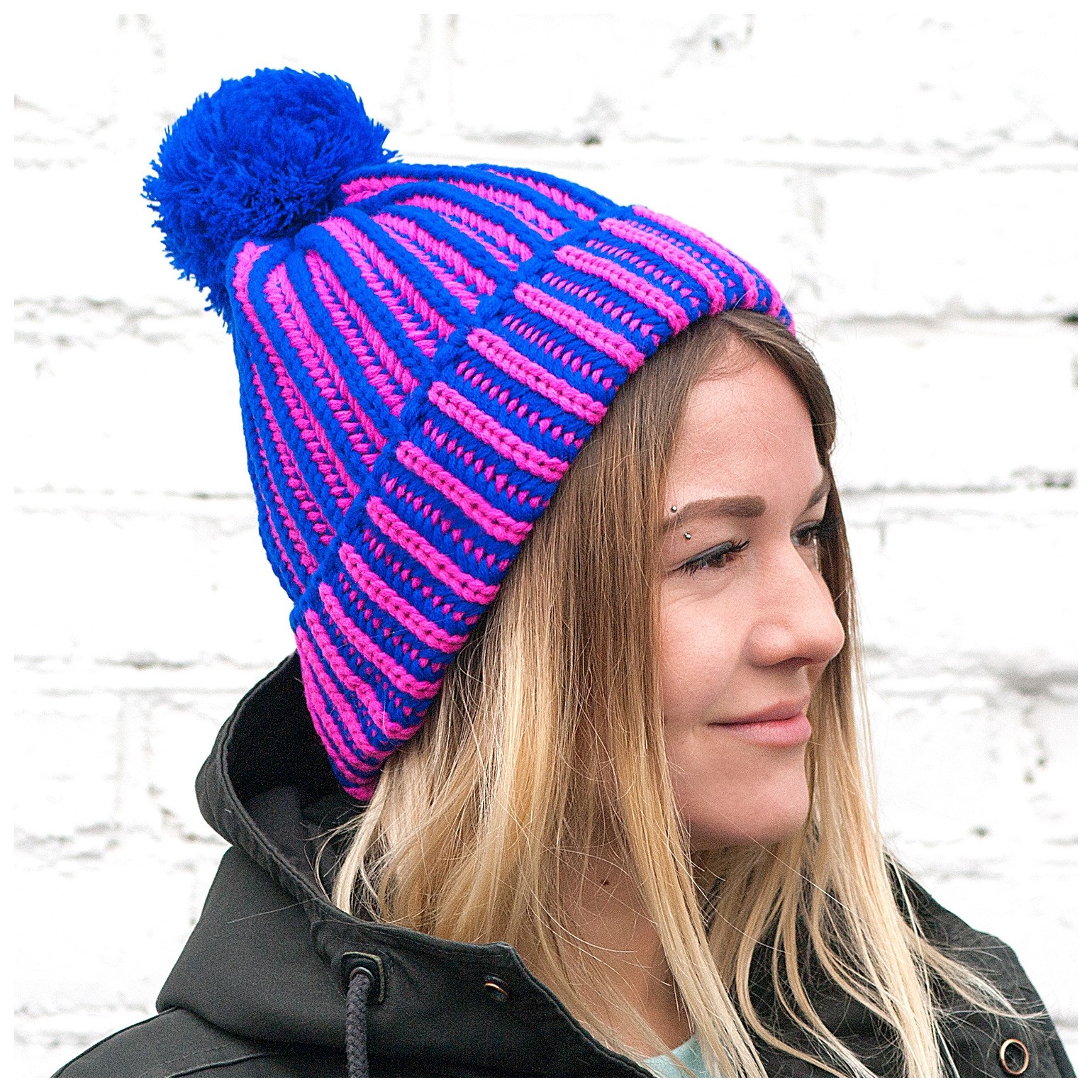 Тон Розовый с синим  Kawaii Factory