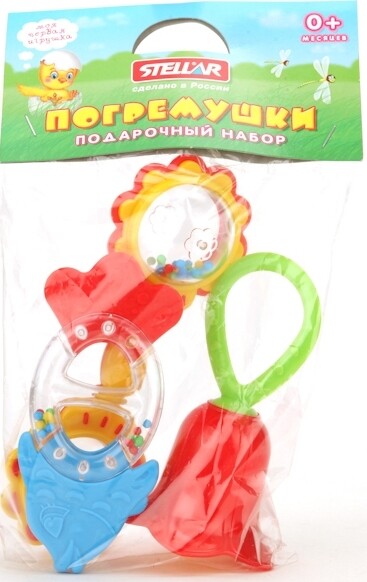Подарочный набор Погремушка Подарочный набор №7 Stellar