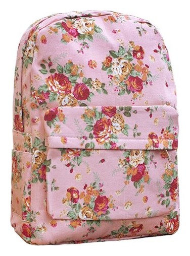 Рюкзак с цветочным принтом Flower Bouquets  Kawaii Factory