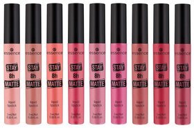 Губная помада жидкая матовая Stay 8h Matte Liquid Lipstick Essence