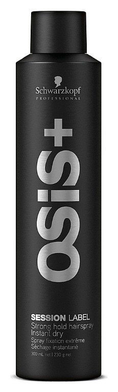 Лак для волос сильной фиксации OSiS+ OSiS+ Session Label