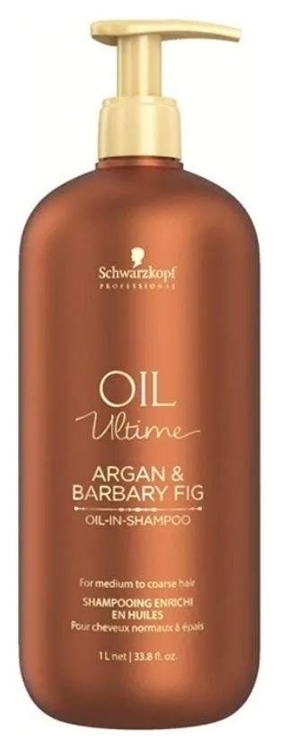 Шампунь для жестких и средних волос Oil Ultime Oil-in-Shampoo Schwarzkopf Professional Oil Ultime