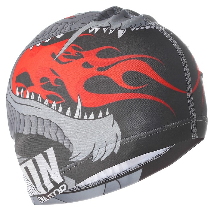 

Шапочка для плавания взрослая Dragon, Чёрный
