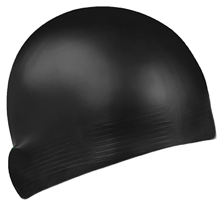 

Латексная черная шапочка Solid Soft, Чёрный