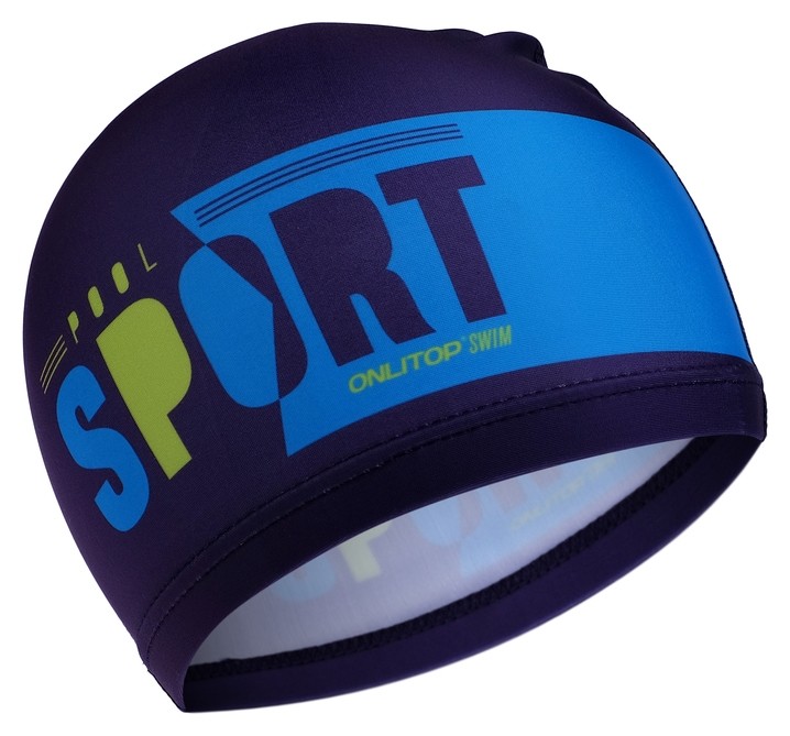 

Шапочка для плавания детская Pool Sport, Синий