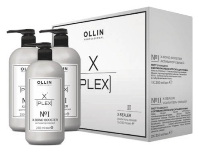 Набор для восстановления волос активатор связей X-Plex No1 + усилитель связей Color X-Plex