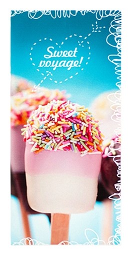 Обложка для путешествия Ice-cream Kawaii Factory