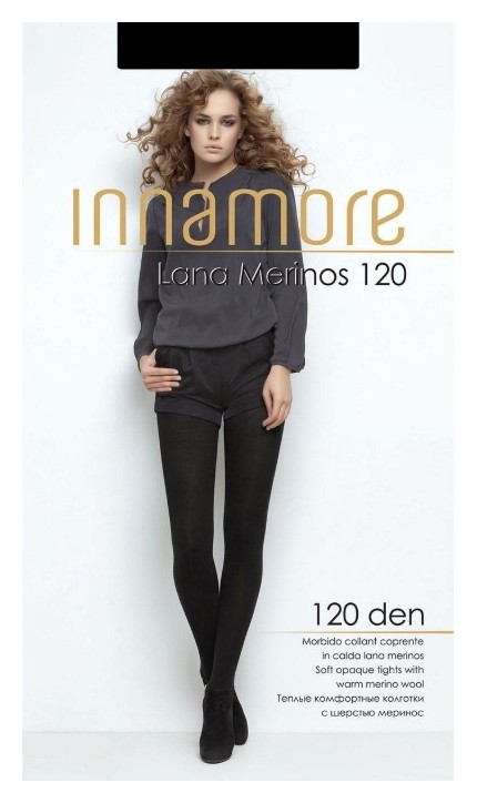 Колготки зимние Lana Merinos 120 Den  Innamore