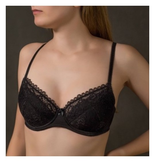 Черный, Размер 75B  Verally