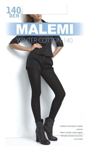 Колготки зимние Winter Cotton 140 Den  Malemi
