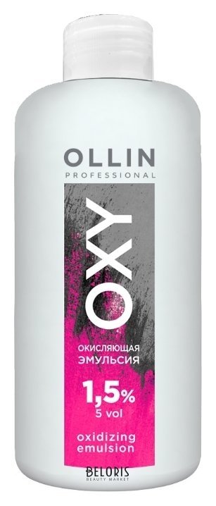 Окисляющая эмульсия 1,5% 5 vol Color Oxy Oxidizing Emulsion OLLIN Professional Color