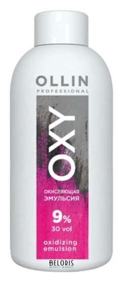 Окисляющая эмульсия 9% 30vol Color Oxy Oxidizing Emulsion OLLIN Professional Color