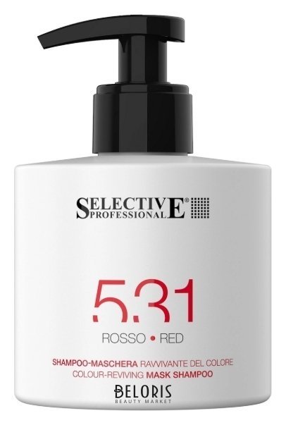 Шампунь-маска для возобновления цвета волос красный Selective Professional «531» 