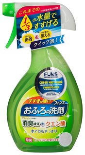 Спрей чистящий для ванной комнаты с ароматом свежей зелени Funs