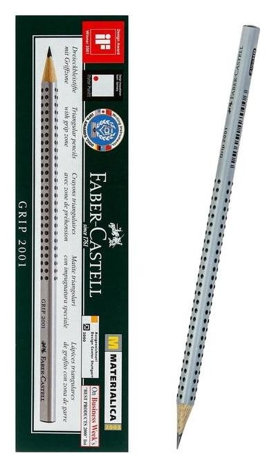 Карандаш чернографитный Grip 2001 HВ Faber-castell