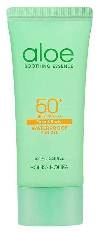 Гель солнцезащитный Aloe Soothing Essence Face&body Waterproof Sun Gel Spf 50+ Pa ++++