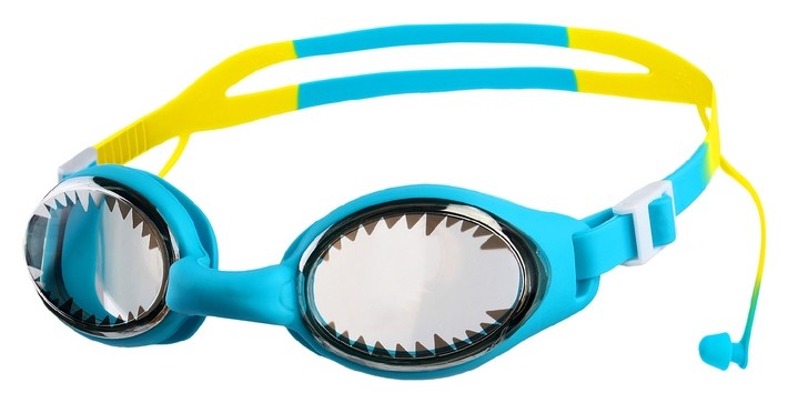 Очки для плавания + беруши детские