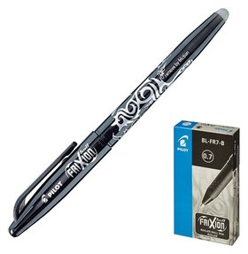 Ручка гелевая «Пиши-стирай» Frixion 0.7 мм, чернила чёрные Pilot