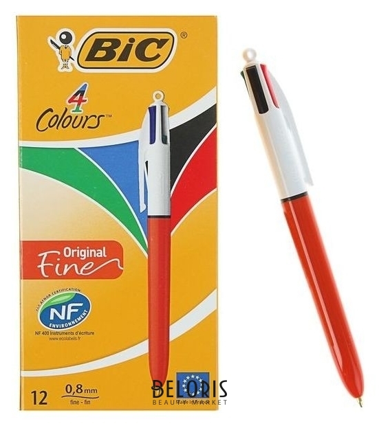 Ручка автоматическая 4 в 1 Сolours Fine BIC