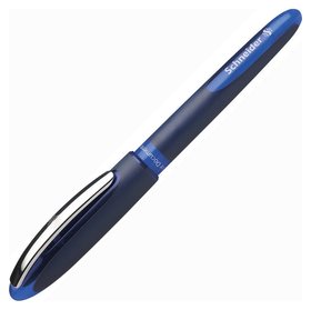Ручка-роллер One Business, узел 0.6 мм, чернила синие Schneider