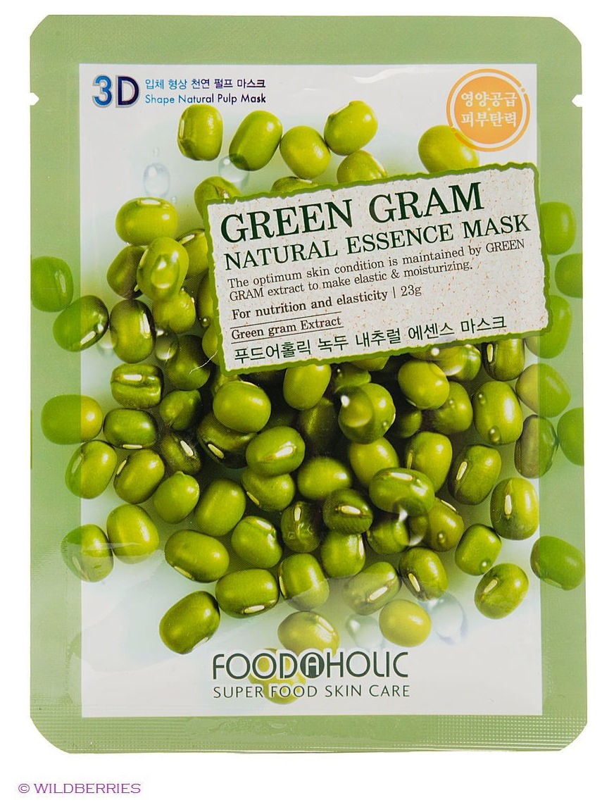 

Маска для лица Green Gram Natural Essence Mask