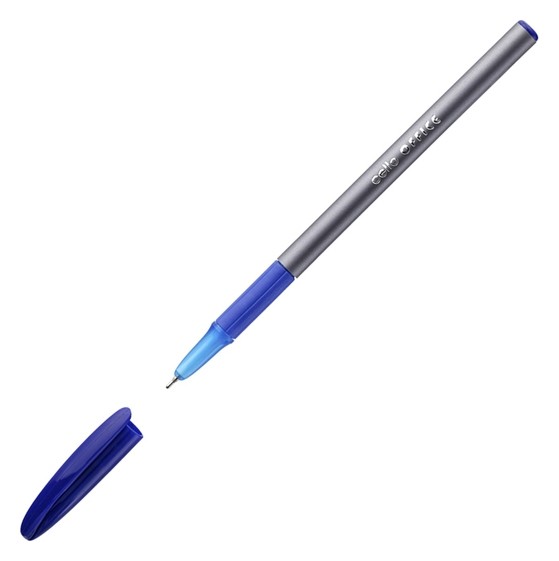 

Ручка шариковая Cello "Office Grip" узел 1.0мм, чернила синие, грип