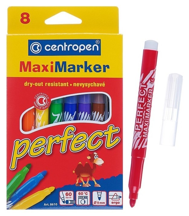 

Фломастеры 8 цветов Perfect