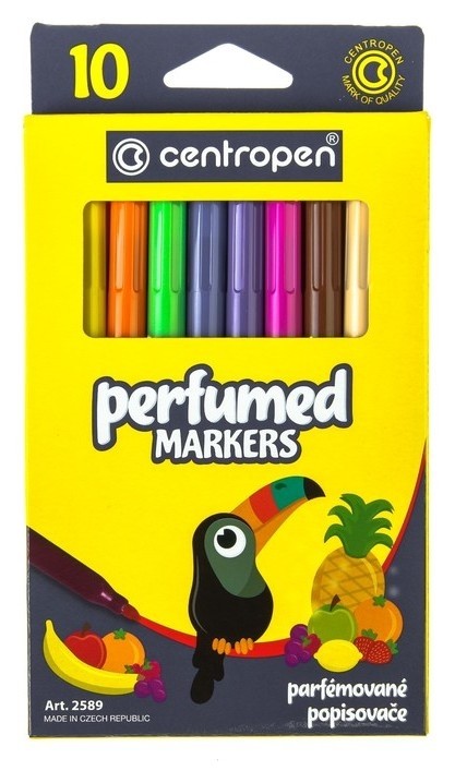 

Фломастеры 10 цветов Perfumed ароматические