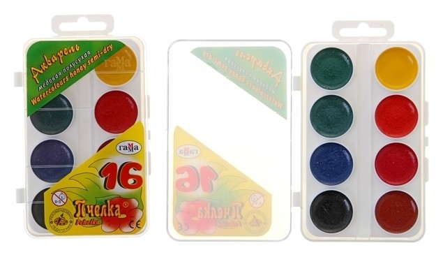 

Акварель "Пчёлка" (2 шт.)