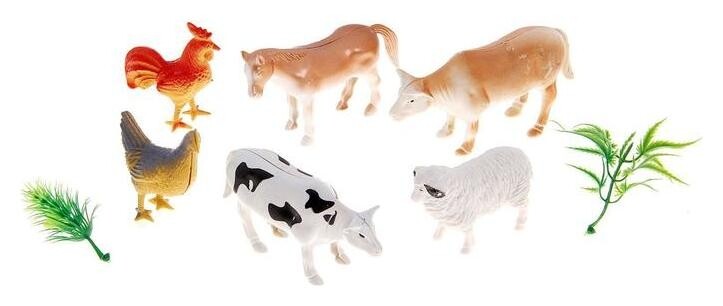 Набор животных с аксессуарами «Домашние животные»  