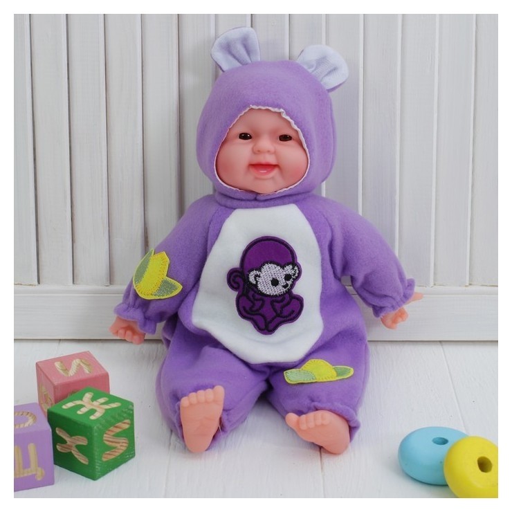 Мягкая игрушка Кукла обезьянка в костюме