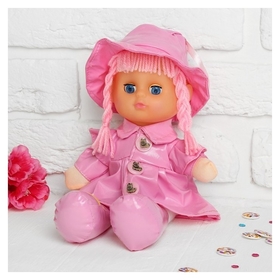 Мягкая игрушка «Кукла» в кожаном сарафане и шляпе 