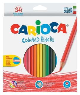 Карандаши цветные, 24 цвета Carioca