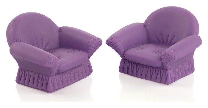 Кресла мягкие для кукол, микс  Огонёк