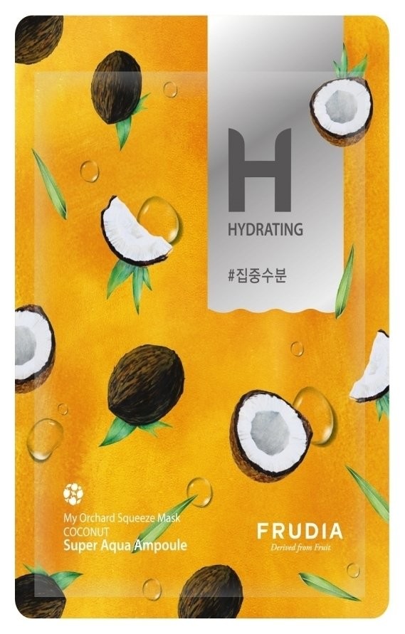 Тканевая маска для лица с кокосом Squeeze Mask Coconut Frudia
