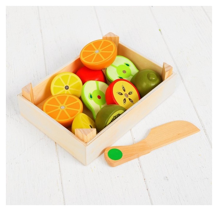 Набор продуктов в ящике Сочные фрукты