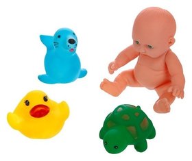 Игрушки для ванны Малыш и его друзья 4 шт Крошка Я