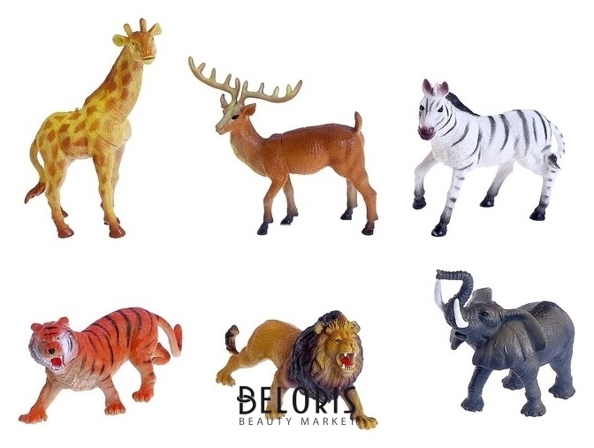 Набор животных «Загадочный мир животных», 6 фигурок КНР Игрушки
