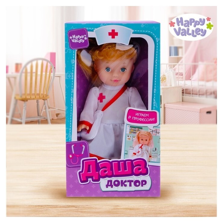 Кукла классическая Даша Доктор Happy Valley