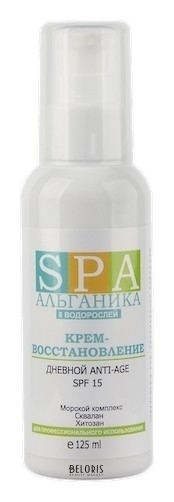 Крем-восстановление дневной Anti-Age SPF 15 Альганика