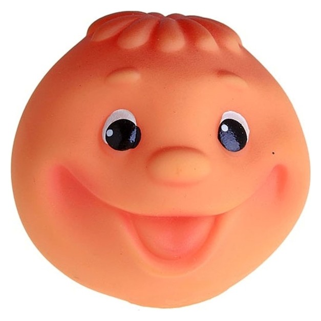 

Резиновая игрушка Колобок, Коричневый