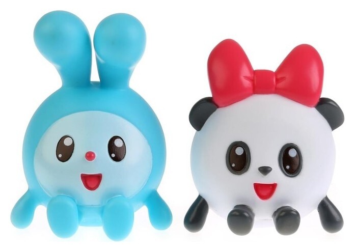Набор игрушек для купания Крошик и Панди  Играем вместе