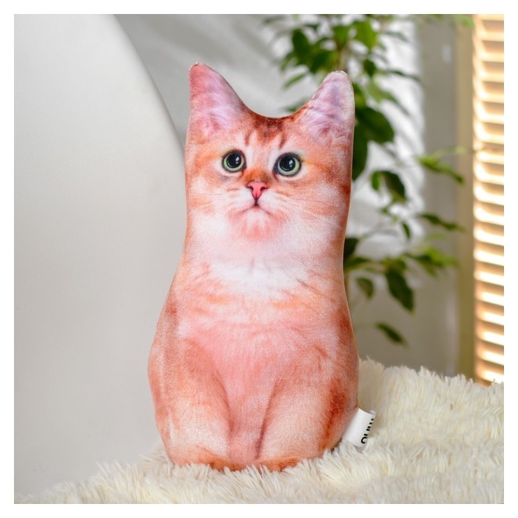 

Игрушка антистресс Рыжий кот, Оранжевый