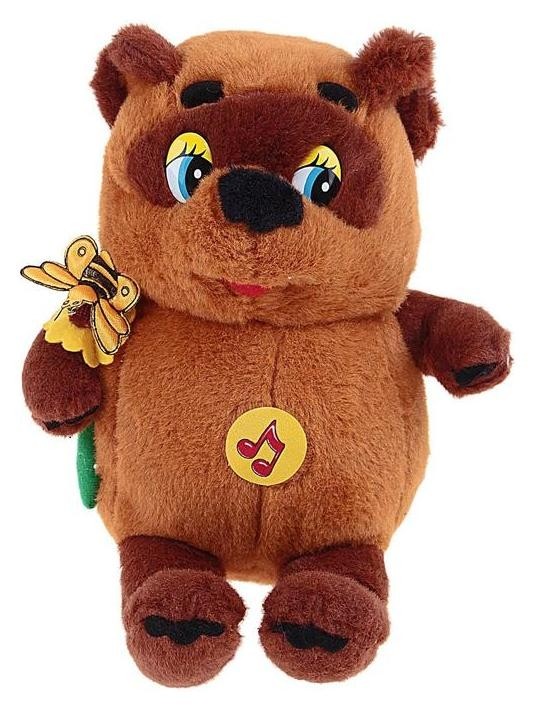 

Мягкая музыкальная игрушка Винни-Пух, Коричневый
